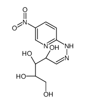 (2R,3S,4S,5E)-5-[(5-nitropyridin-2-yl)hydrazinylidene]pentane-1,2,3,4-tetrol Structure