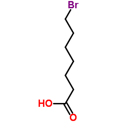 7-Bromoheptanoic acid Structure