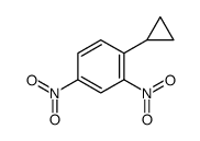1-cyclopropyl-2,4-dinitrobenzene Structure