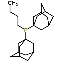 正丁基二(1-金刚烷基)膦结构式