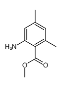 2-氨基-4,6-二甲基苯甲酸甲酯结构式