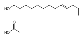 acetic acid,tridec-9-en-1-ol Structure