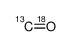 carbon monoxide (13c, 18o)结构式