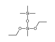 diethoxy-methyl-trimethylsilyloxysilane结构式
