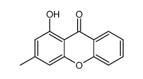 1-hydroxy-3-methylxanthen-9-one结构式