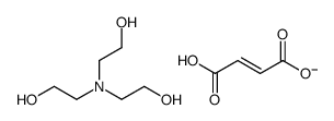 tris(2-hydroxyethyl)ammonium hydrogen maleate结构式
