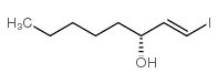 (1E,3R)-1-Iodo-1-octen-3-ol Structure