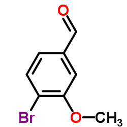 4-Bromo-3-methoxybenzaldehyde Structure