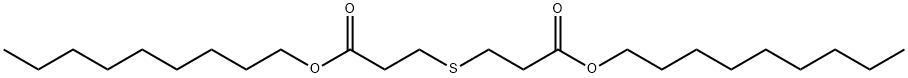 3,3'-Thiobis(propionic acid nonyl) ester Structure