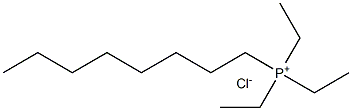 Triethyl(octyl)phosphonium chloride (45-55% solution), CYPHOS® IL 541W Structure