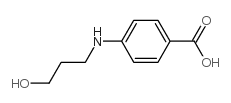 Benzoic acid, 4-[(3-hydroxypropyl)amino]- (9CI) picture