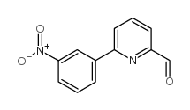 6-(3-硝基苯基)吡啶-2-醛结构式