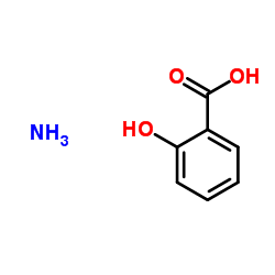 Ammonium 2-hydroxybenzoate Structure