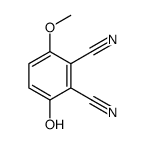 3-hydroxy-6-methoxybenzene-1,2-dicarbonitrile Structure