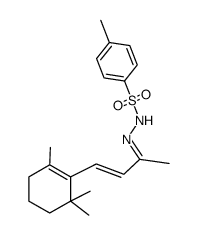 trans-β-ionone p-tosylhydrazone结构式