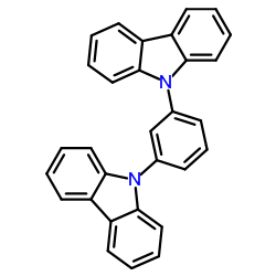 9,9'-(1,3-苯基)二-9H-咔唑结构式
