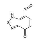 7-nitroso-1H-2,1,3-benzothiadiazol-4-one结构式