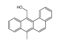 12-hydroxymethyl-7-methylbenz(a)anthracene Structure