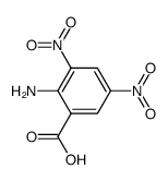3,5-Dinitroanthanilic acid结构式