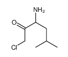 leucine chloromethyl ketone Structure