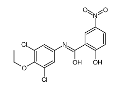 N-(3,5-dichloro-4-ethoxyphenyl)-2-hydroxy-5-nitrobenzamide Structure