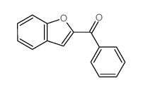 2-苯甲酰基苯并呋喃结构式