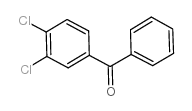 3,4-二氯二苯甲酮结构式