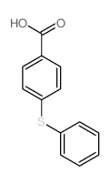 4-(Phenylthio)benzoic acid Structure