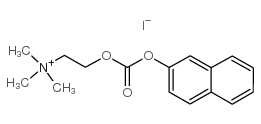 O-Β-萘氧羰基碘化胆碱结构式