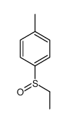 p-Tolyl ethyl sulfoxide结构式