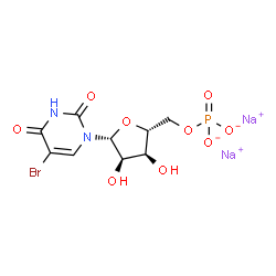 5-Bromouridine 5'-Monophosphate sodium salt Structure