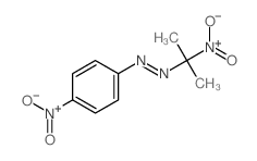 Diazene,1-(1-methyl-1-nitroethyl)-2-(4-nitrophenyl)- Structure
