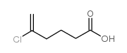 5-CHLORO-HEX-5-ENOIC ACID结构式