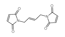 Maleimide, N,N'-(2-butenylene)bis-(8CI)结构式
