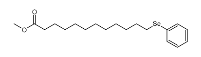 methyl 12-phenylselenyldodecanoate结构式