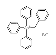 As-(benzyl)triphenylarsonium bromide结构式
