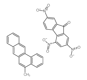 5-methylbenzo[a]anthracene,2,4,7-trinitrofluoren-9-one结构式
