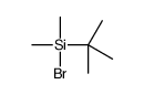 bromo-tert-butyl-dimethylsilane结构式