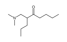 4-((dimethylamino)methyl)nonan-5-one结构式
