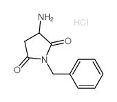 3-amino-1-benzyl-pyrrolidine-2,5-dione structure