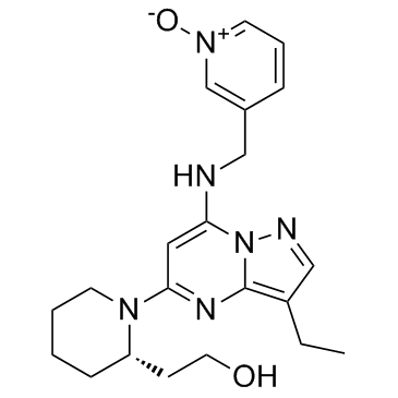 Dinaciclib (SCH727965) structure