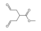 4-oxo-2-(2-oxo-ethyl)-butyric acid methyl ester Structure