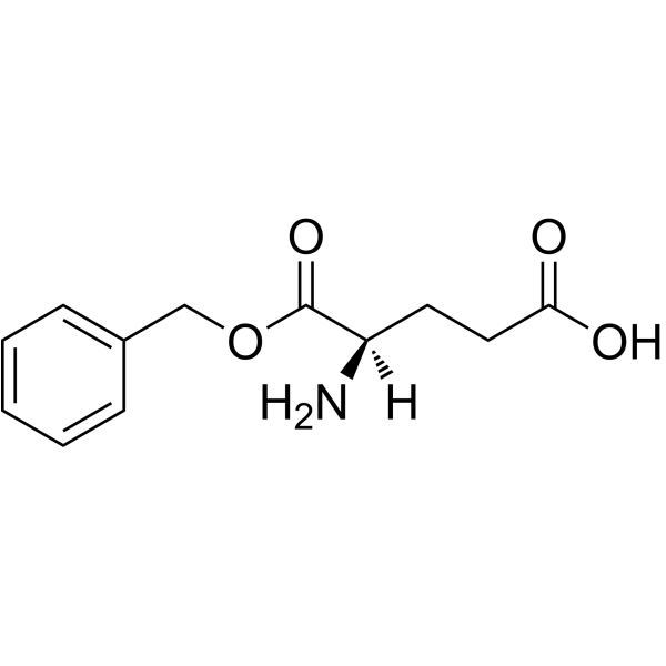 1-苄基 D-谷氨酸酯结构式