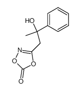 3-(2-Hydroxy-2-phenylpropyl)-1,4,2-dioxazol-5-on结构式