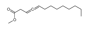 methyl trideca-3,4-dienoate Structure