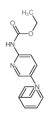 ethyl N-[5-(benzylideneamino)pyridin-2-yl]carbamate结构式