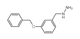 (3-苄氧基苄基)-肼结构式