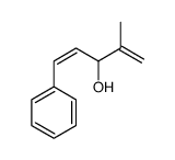 4-methyl-1-phenylpenta-1,4-dien-3-ol结构式