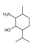 2-amino-3-methyl-6-propan-2-ylcyclohexan-1-ol结构式