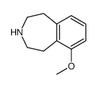 6-METHOXY-2,3,4,5-TETRAHYDRO-1H-BENZO[D]AZEPINE Structure